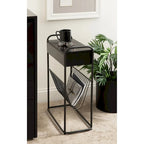 Kate and Laurel Kura Narrow Side Table - 19x9x26