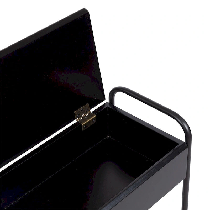 Kate and Laurel Kura Narrow Side Table - 19x9x26