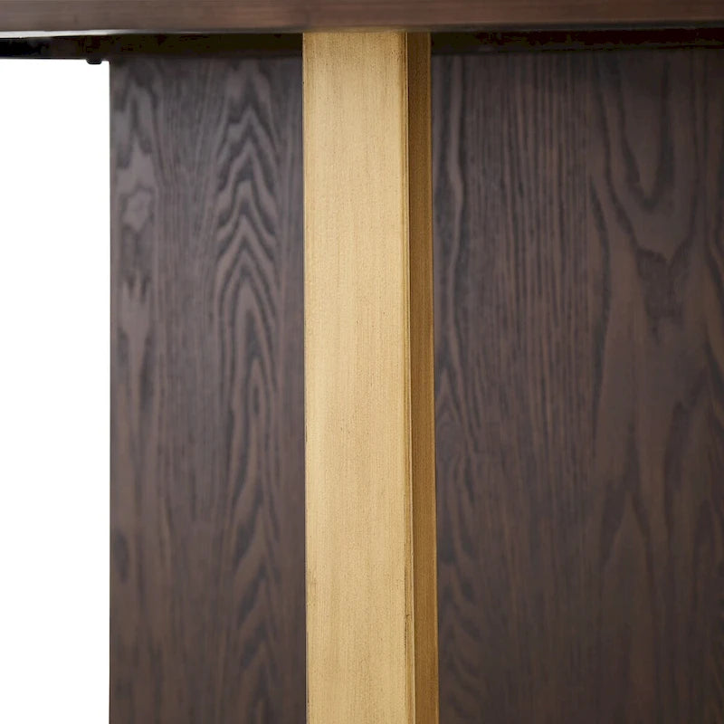 Andrea Espresso 54-inch Round Dining Table by iNSPIRE Q Modern - 54  Round Dining Table