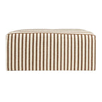 Wool Kilim Upholstered Coffee Table Ottoman