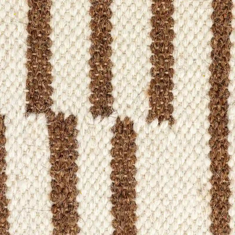 Wool Kilim Upholstered Coffee Table Ottoman