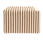 Wool Kilim Upholstered Coffee Table Ottoman