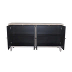 Accent Cabinet 4 Door Wooden Cabinet Sideboard Buffet Server Cabinet