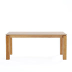 Manhattan Comfort Rockaway Modern 70.86 Solid Wood Dining Table