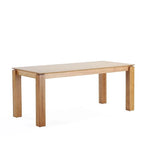 Manhattan Comfort Rockaway Modern 70.86 Solid Wood Dining Table
