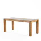 Manhattan Comfort Rockaway Modern 70.86 Solid Wood Dining Table