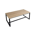 Bali Coastal Modern Coffee Table Natural Wood Top