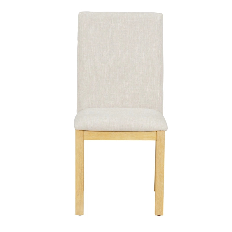 7-Piece 72  Extendable Dining Table Set w/ Butterfly Leaf and 6 Chairs