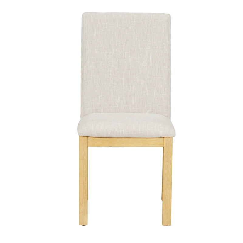 7-Piece 72  Extendable Dining Table Set w/ Butterfly Leaf and 6 Chairs