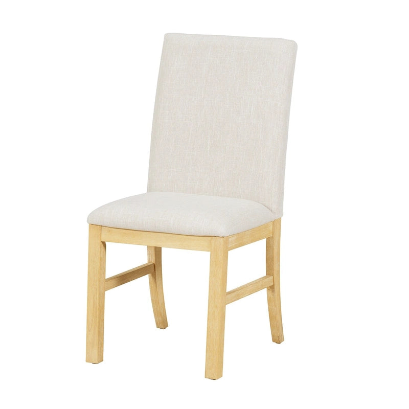 7-Piece 72  Extendable Dining Table Set w/ Butterfly Leaf and 6 Chairs