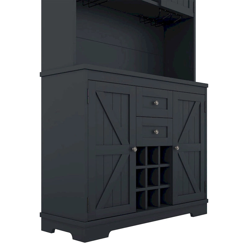 73.8 H Kitchen Cabinet with Storage - N/A