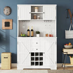 73.8 H Kitchen Cabinet with Storage - N/A