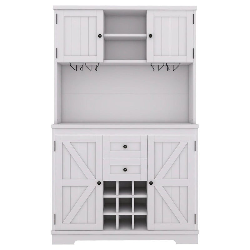 73.8 H Kitchen Cabinet with Storage - N/A
