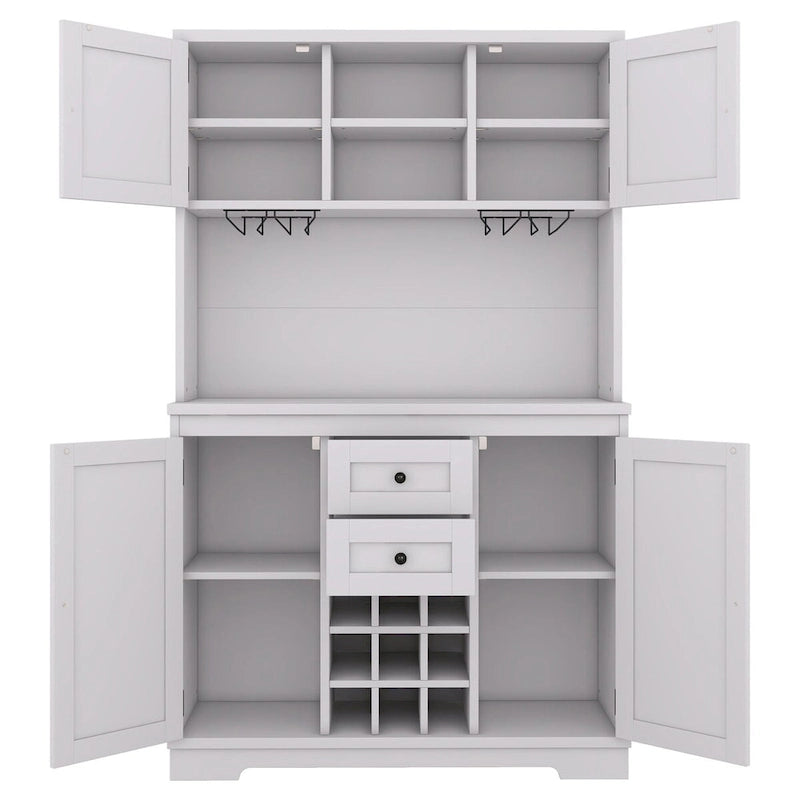 73.8 H Kitchen Cabinet with Storage - N/A