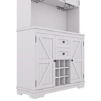 73.8 H Kitchen Cabinet with Storage - N/A