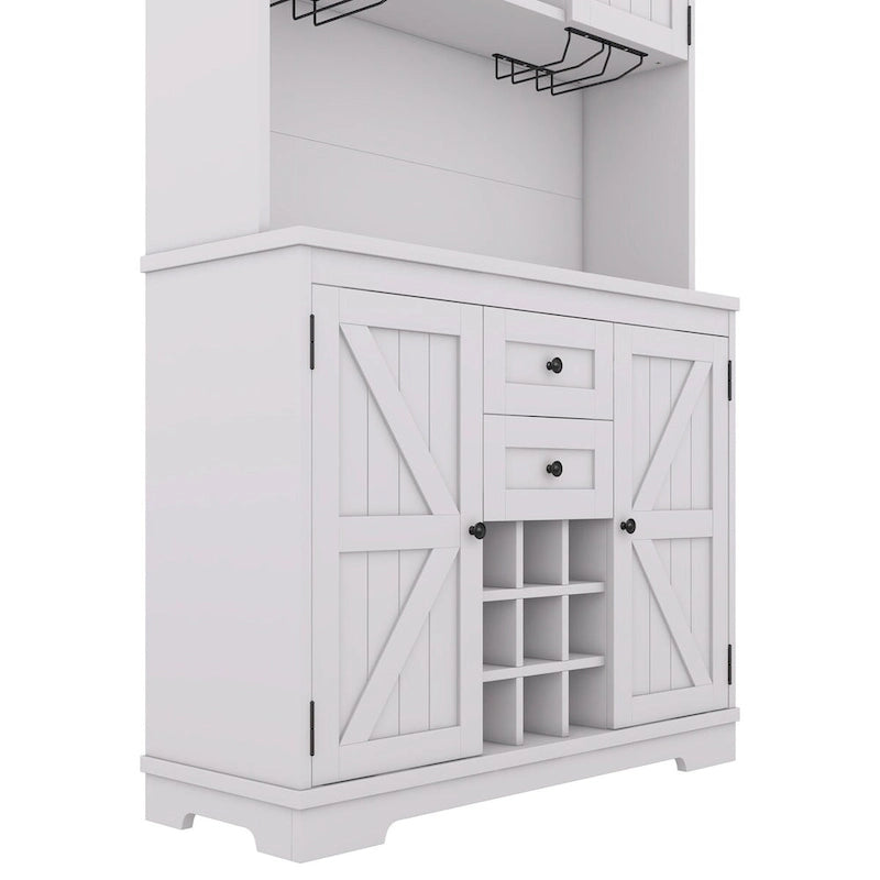 73.8 H Kitchen Cabinet with Storage - N/A