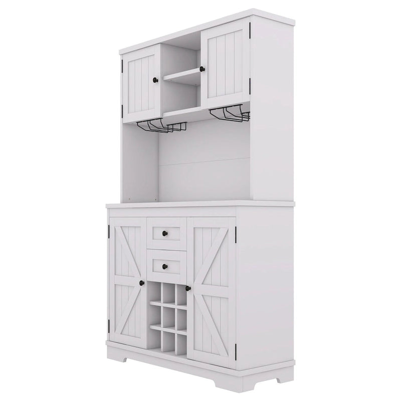 73.8 H Kitchen Cabinet with Storage - N/A