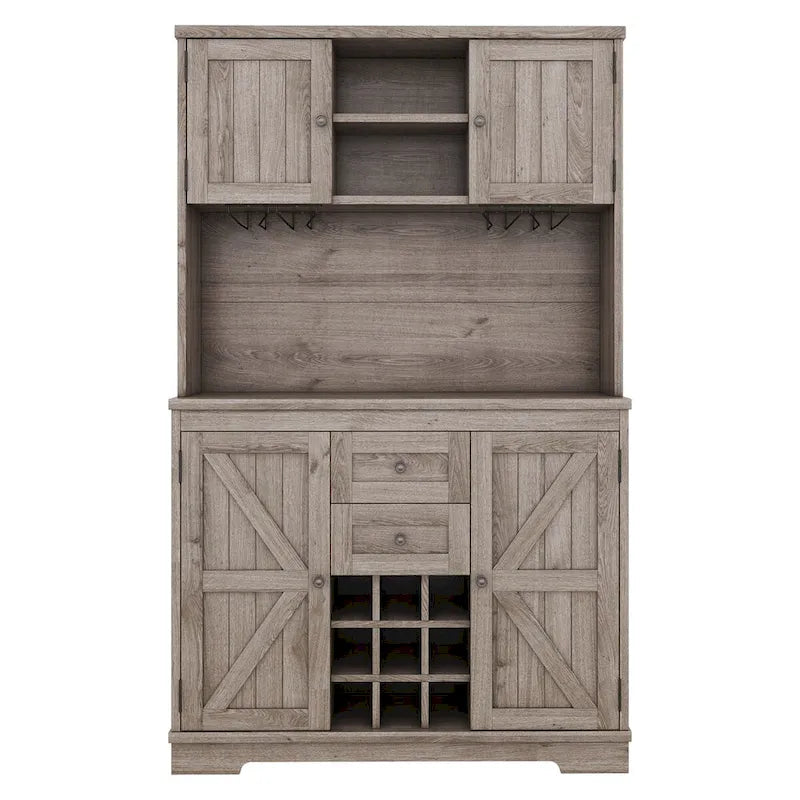 73.8 H Kitchen Cabinet with Storage - N/A