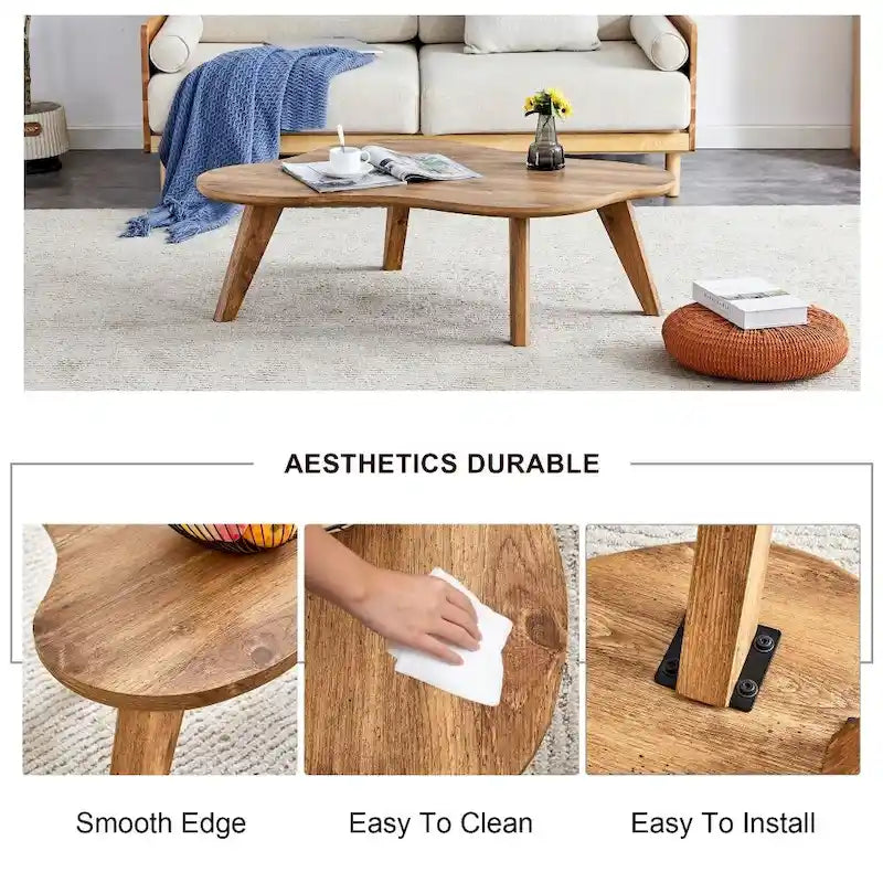 Modern Minimalist Cloud Shape Coffee Table