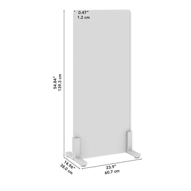 Bush Business Furniture 24W x 55H Freestanding Privacy Screen