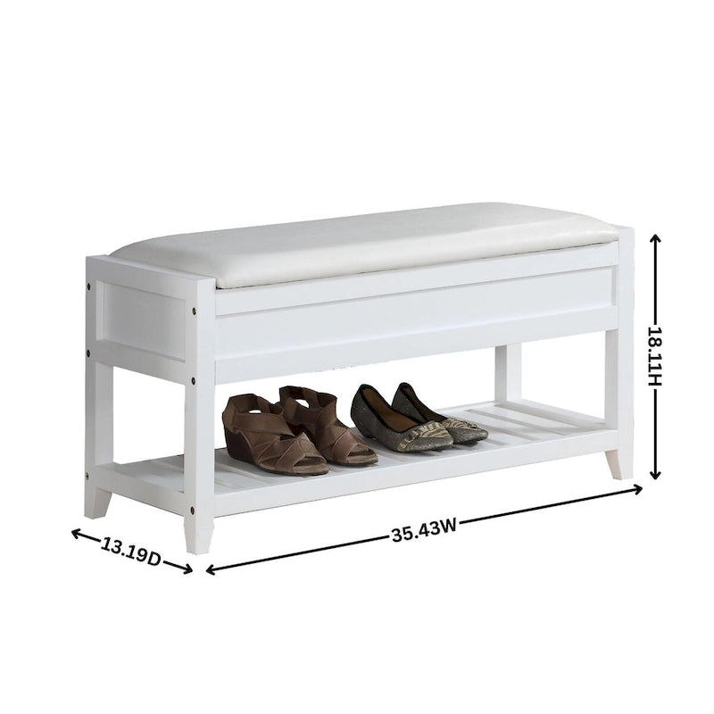 Seating Bench with Shoe Storage for Living Room,Bedroom
